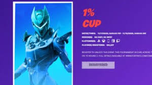 Event sessions will last approximately three (3) hours. Fortnite 1 Cup How To Register What Time Does It Start 1 Percent Cup Details