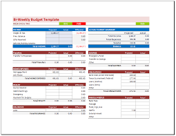 Bi Weekly Budget Spreadsheet Simple How To Make An Excel Spreadsheet