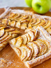 puff pastry apple tart easy