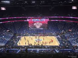 Smoothie King Center Balcony Side Basketball Seating