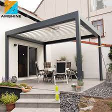 Factory Waterproof Garden Aluminium Sun