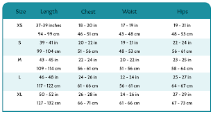 Mermaid Swim Suit Size Chart Size Chart Mermaid Swimming