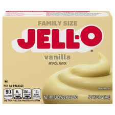 jell o vanilla instant pudding mix