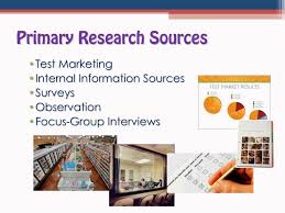 Marketing Research Primary Research Sources Youtube