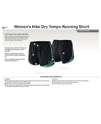 Womens Dri Fit Tempo Running Shorts