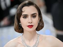 lily collins secretly channelled karl