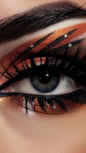 beautiful eye makeup for women ai generated