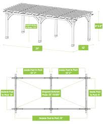 Check spelling or type a new query. 12 X 24 Pergola Yardistry Structures Gazebos Pavilions And Pergolas
