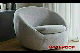 Modern Round Single Sofa Chair