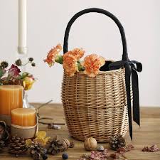 china woven wicker willow hand basket
