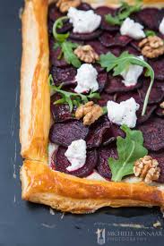goat s cheese and beetroot tart a
