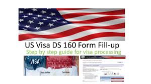 ds160 for us visa h1b h4 b1 b2