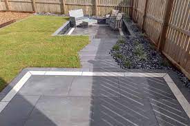 Mix And Match Pavers Two Tone Patios