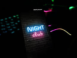 glow neon live wallpaper night