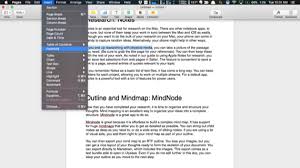 Manuscripts app  word     mac headers