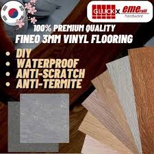 fineo korea 3mm vinyl flooring self