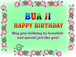 birthday wishes for bua ji birthday