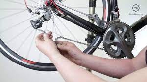 Thread A Chain On To A Bike's Rear Derailleur - YouTube