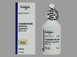 fluorometholone side effects dosage