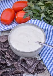 restaurant style mexican white sauce