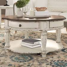 It features strong but lightweight metallic legs and a smooth lower shelf large enough to hold your items securely. Best Round Wooden Coffee Tables 2021 Top 10 Cluburb