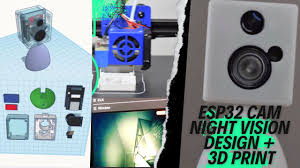 custom enclosure for esp32 night vision