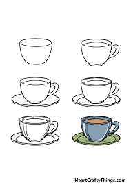 Draw a teacup