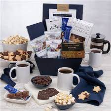 coffee chocolates gift basket clic