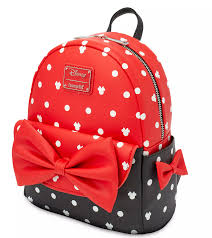 new minnie mouse bow loungefly mini