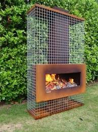 Outdoor Metal Fireplaces Ideas On