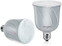 Amazon Com Sengled Pulse Dimmable Led Light Bulb With A Built In Wireless Bluetooth Jbl Speaker Master Satellite Pair Pewter Electronics