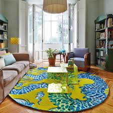 contemporary rug blue china gan