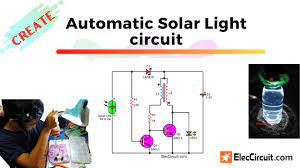 Automatic Solar Night Light Circuit