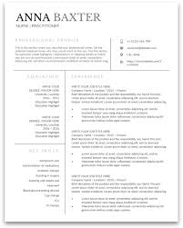 Free and premium resume templates and cover letter examples give you the ability to shine in any application process. Top Effective Nurse Resume Templates And Samples For 2021