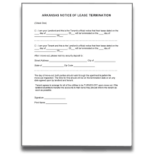 day notice to terminate lease