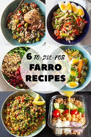 farro recipes to make your meal prep
