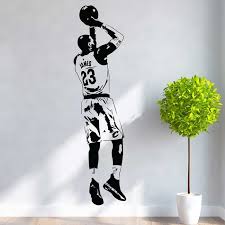 Nba Basketball Vinyl Wall Art Decal