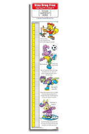 Stay Drug Free Childrens Growth Chart