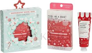 voesh peppermint swirl duo with nail