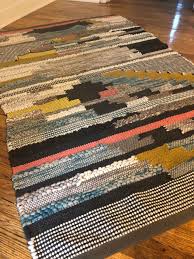 west elm multi color pixel rug
