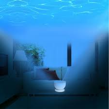 Usb Ocean Night Light Projector With Music Player Blue Sea Daren Waves Projection Lamp Mini Portable Speaker Night Light Projector Light Projectorocean Night Light Aliexpress