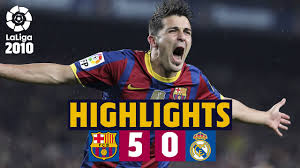 🔵🔴 more than a club. Barca 5 0 Madrid Xavi Villa Pedro Jeffren Goals Extended Highlights Youtube