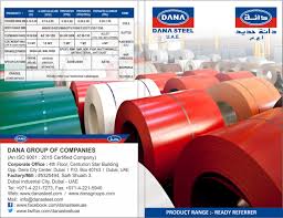 Dana Steel Uae A Leading Manufacturer And Exporter Of