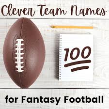 fantasy football team names