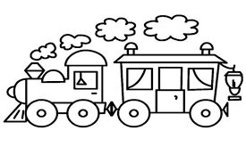 Gambar ini cocok untuk anak paud dan tk. Mewarnai Gambar Kereta Api Untuk Anak Tk Buku Mewarnai Halaman Mewarnai Warna