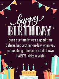 I hope you save all your birthday money for your retirement age because you're definitely getting close! Birthday Cards For Brother In Law Birthday Greeting Cards By Davia Free Ecards