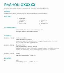 Mechanic Assistant Resume Sample Assistant Resumes