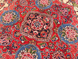 kashan antique rug 12 x 9 ft wool