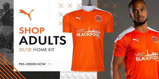 The official facebook home of the seasiders. Blackpool Fc 2020 21 Puma Home Kit The Kitman