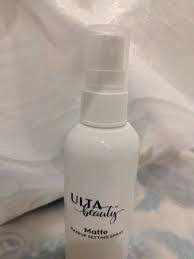ulta matte makeup setting spray 3 fl oz